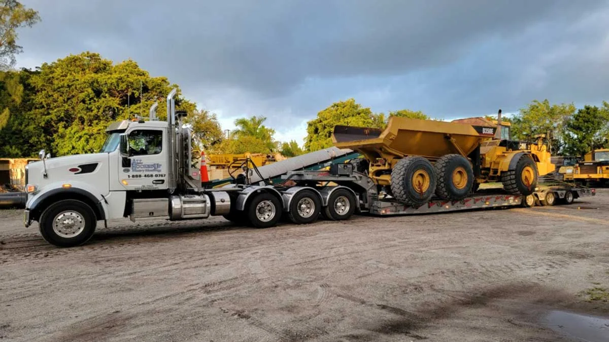 Equipment Hauling Vero Beach, FL